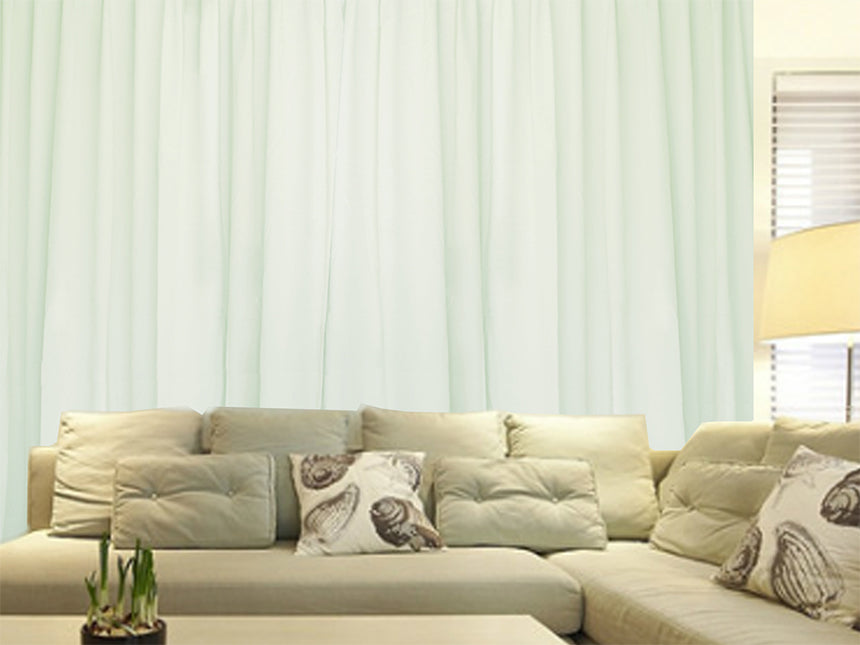 Milk White Large Curtains 540x230cm PINCH PLEAT 2 panel High Level Fab. for Wall