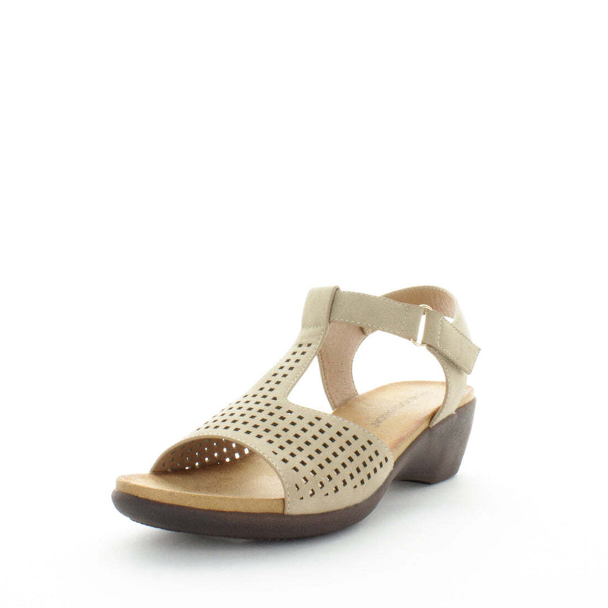 AEROCUSHION Women's MELANIE Sandals Beige Shoe 39EU