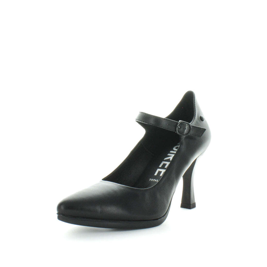 DESIREE Women's DAISIE[Size:37] Heels Black Shoe 37EU