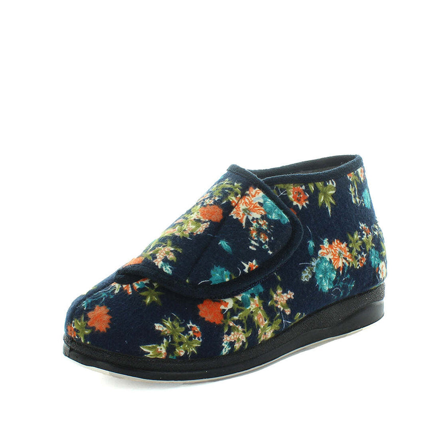 Panda PEFRAN Slippers Uggs Navy Floral Shoe 5