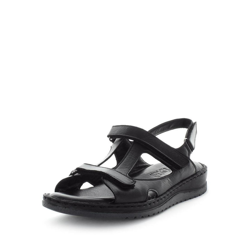 SOFT TREAD ALLINO Women's BELIZE Sandals Black Shoe 40EU