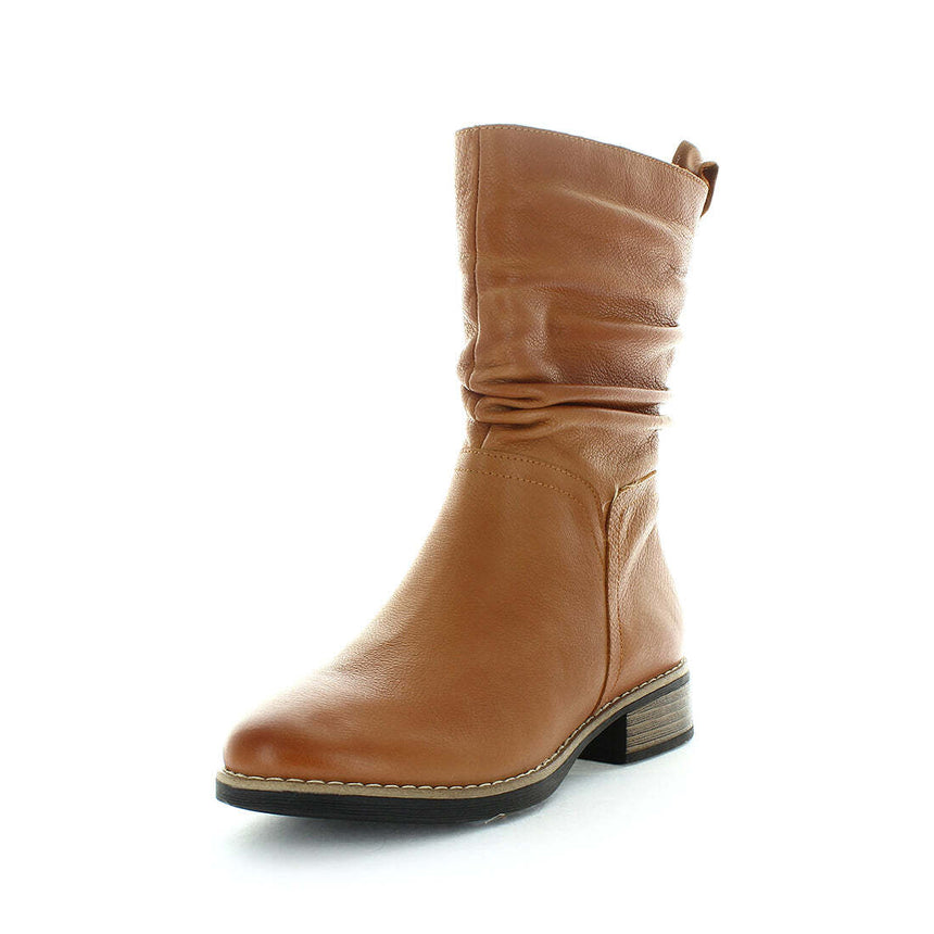 SOFT TREAD ALLINO Women's BINGO Boots Tan Shoe 38EU