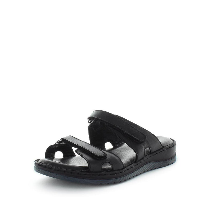 SOFT TREAD ALLINO Women's BITTY Sandals Black Shoe 38EU