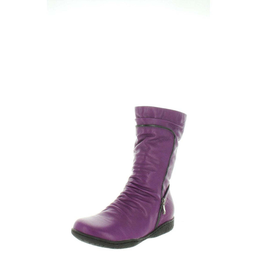 SOFT TREAD ALLINO Women's BRIXY Boots Purple Shoe 38EU