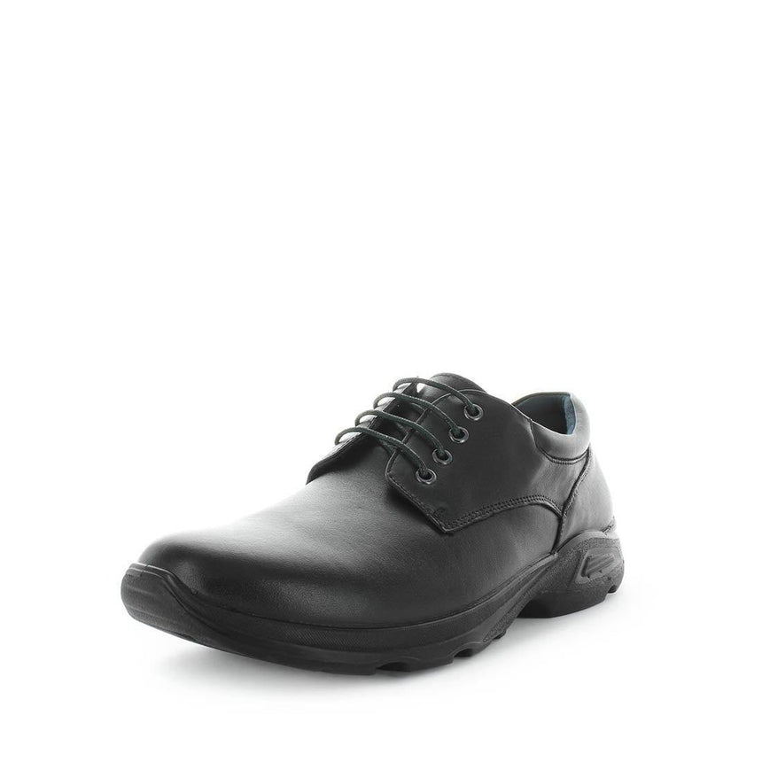 WILDE SCHOOL Boy's JAG2 School Black Shoe 41EU