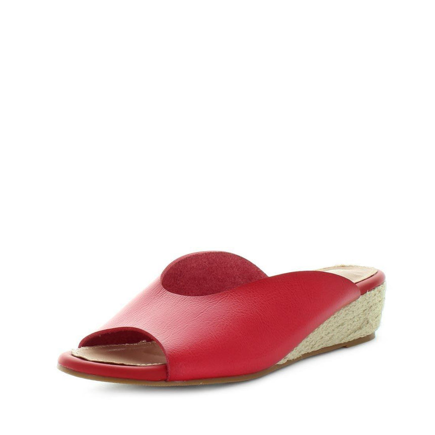 WILDE Women's SAMEL Wedges Red Shoe 38EU