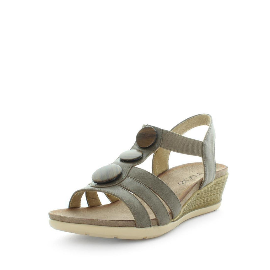 WILDE Women's SAURA Sandals Taupe Shoe 36EU