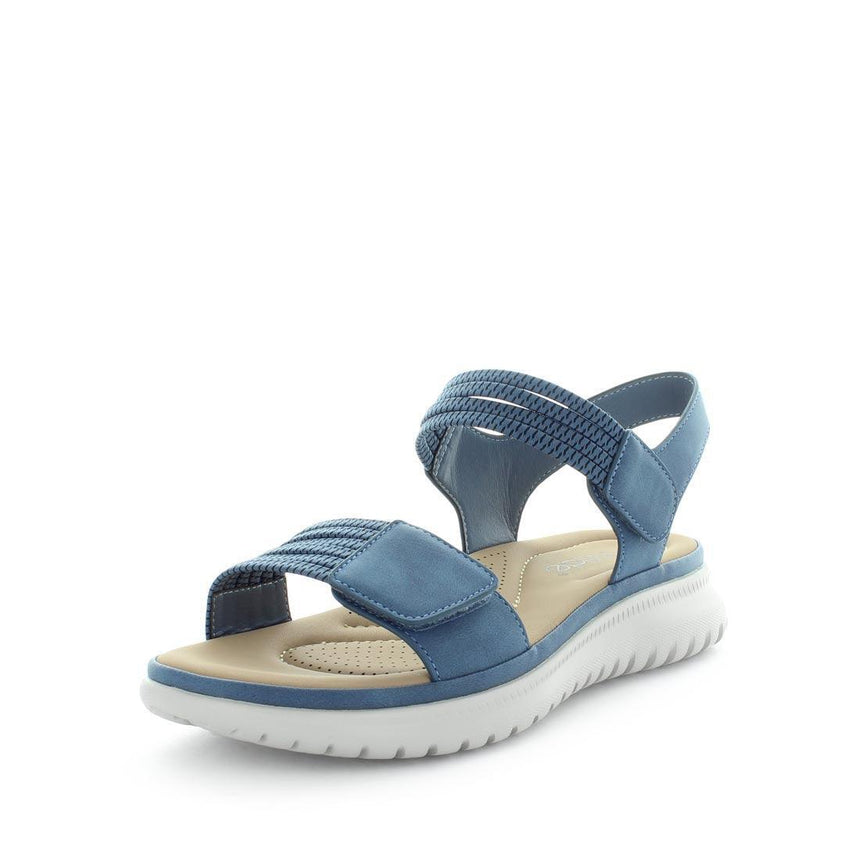 WILDE Women's SHOLA Sandals Blue Shoe 40EU