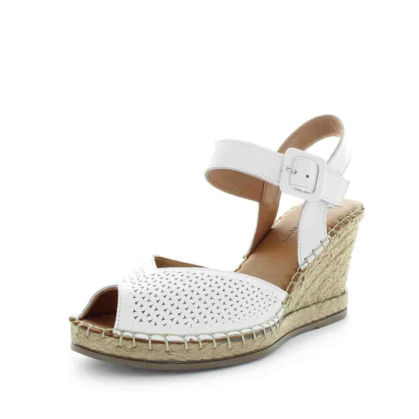 ZOLA Women's HANYA Wedges White Shoe 38EU