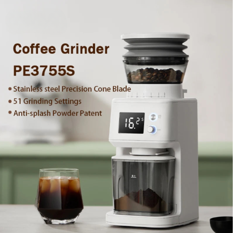 Electric Coffee Bean Grinder with 51 Precise Settings