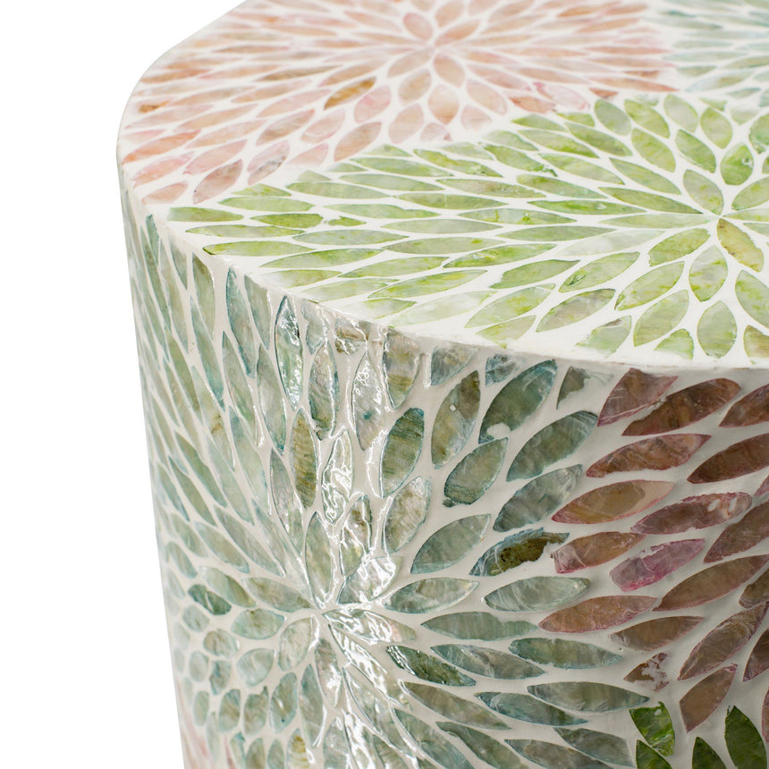 TAORMINA SIDE STOOL/TABLE