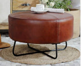 BOLERO LEATHER COFFEE TABLE/OTTOMAN