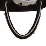 DOUBLE COWHIDE HANDLE IT BAG