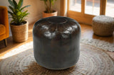 GENUINE LEATHER MOROCCAN OTTOMAN