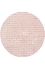 Bubble Washable Rug - Blush 100X100Cm