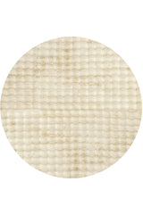 Bubble Washable Rug - Natural 150X150Cm