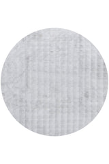 Bubble Washable Rug - Silver 100X100Cm