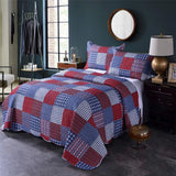 Finesse Quilted Bedspread and Pillowcases Set: Transform Your Sleep Experience - Queen size