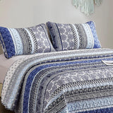 Sophisticated Quilted Coverlet and Pillowcases Set: A Timeless Addition - Queen size