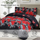 Universal Quilted coverlet and pillowcovers set: Fits Any Decor Style - Queen size