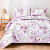 Unique Quilted bedspread and pillowcovers set: Stand Out in Style - Queen size