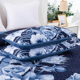 Vibrant Quilted coverlet and pillowcovers set: Eye Catching Design - Queen size