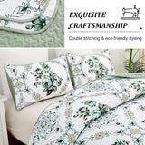 Exquisite Quilted Bedspread and Pillowcases Set: A Touch of Elegance for Your Space - Queen size