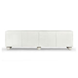 Ava White TV Unit