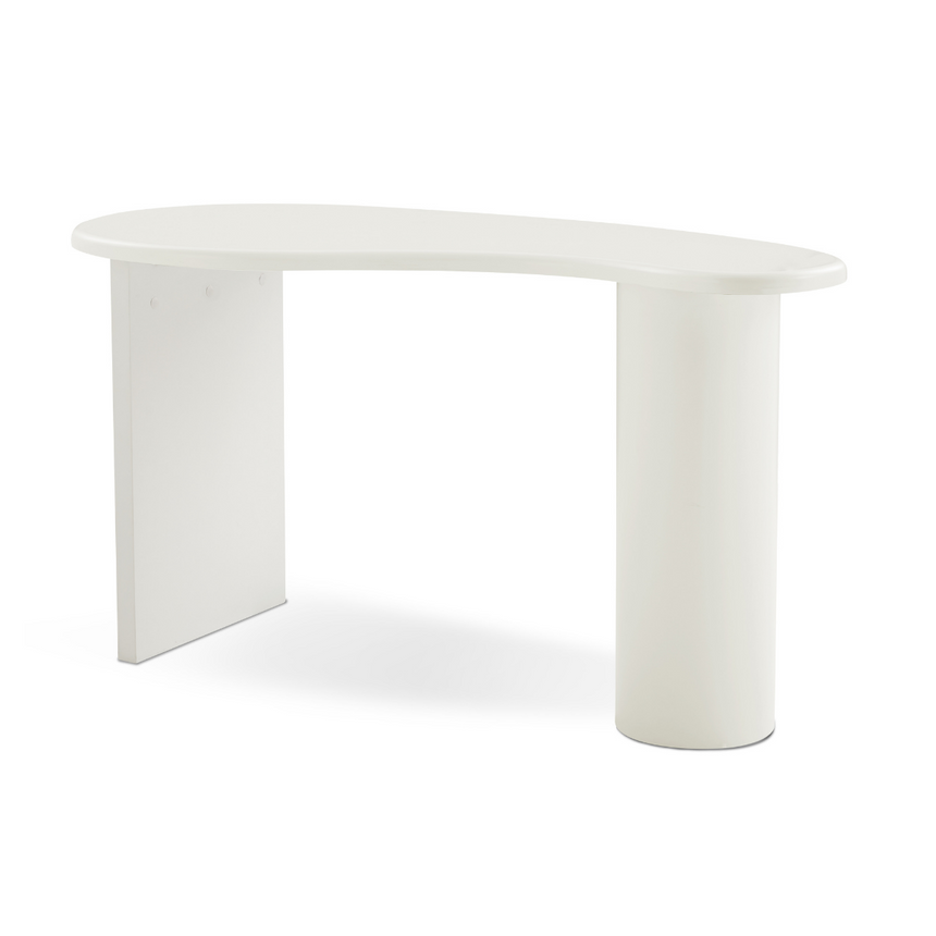 Cobble White Office Desk