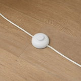 Tristan Sculptured White Floor Lamp