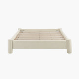 Zara Modern Boucle Fabric Bed Base - King