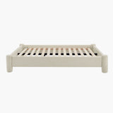 Zara Modern Boucle Fabric Bed Base - King