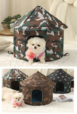 Outdoor Waterproof Cat House - Insulated, Weatherproof, Warm Shelter for Cats, Ideal for Winter Protection, Size: L 45*41cm