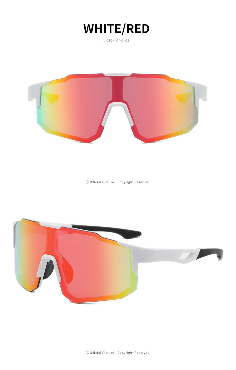 New sports sunglasses men's and women's cycling sunglasses dazzling sunglasses