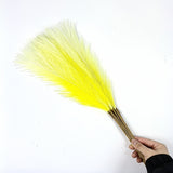 20 sticks Gradient yellow Pampas Grass Bouquet-21.65" Fluffy Dried Pampas for Home Decor and Events