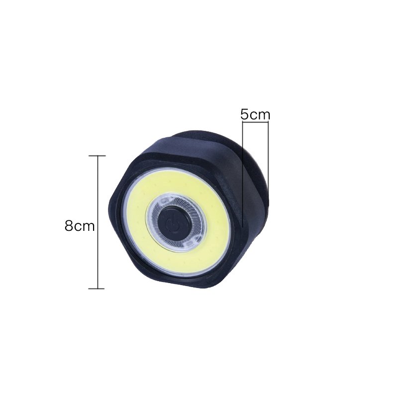 Suction Cup Work Light with COB LED Technology-Black/Navy - Navy