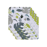 Clevinger Set of 4 MDF Coasters Monstera