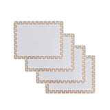 Clevinger Set of 4 MD Placemats Gold Border