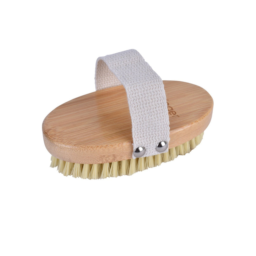 Bamboo Bath Shower Oval Body Brush