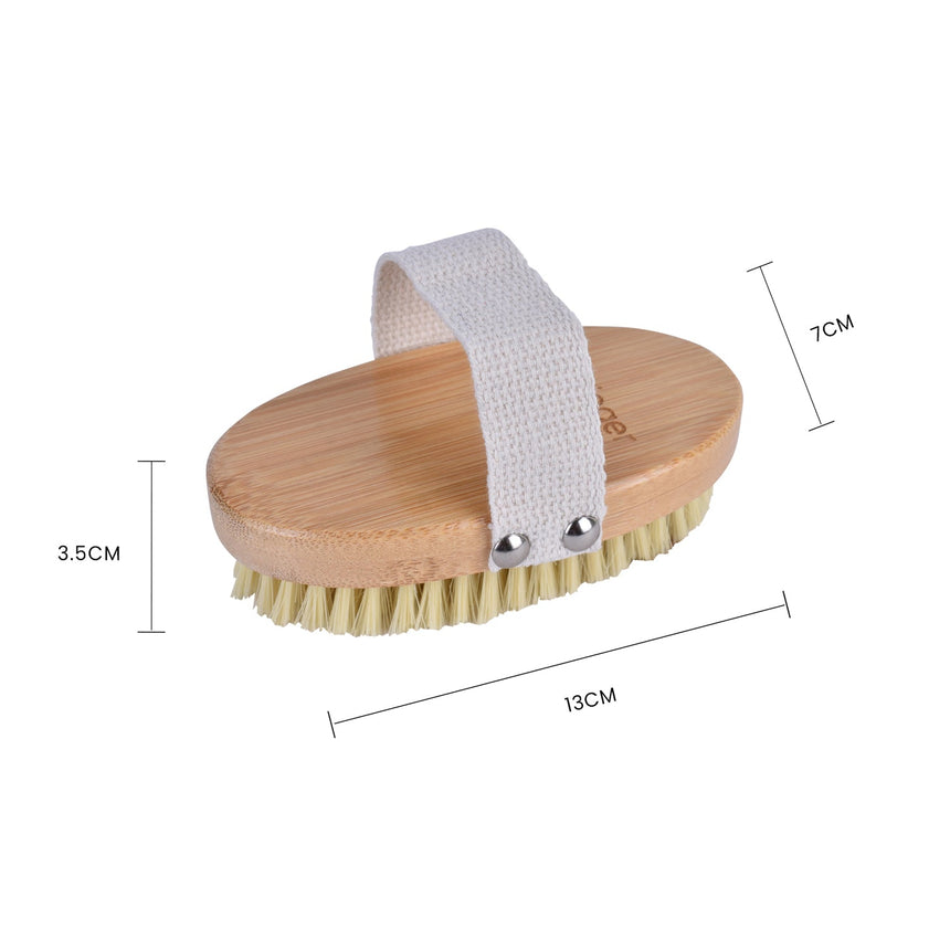 Bamboo Bath Shower Oval Body Brush