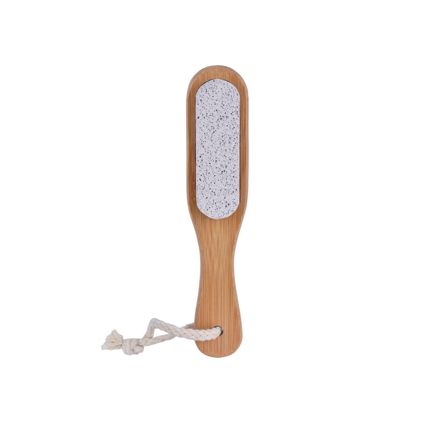 Bamboo Foot Brush with Pumice Stone