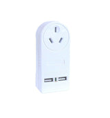 2400W High Powered Dual USB Charger Adaptor With Surge Protection