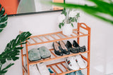 5 Tier Bamboo Shoe Rack