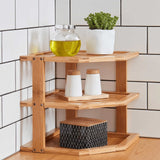 3 Tiers Bamboo Kitchen Rack Storage