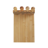 Bamboo Cheese Board and Knife Set