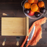 Bamboo Cheese Board and Knife Set