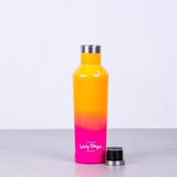 Lazy Dayz Spartan Drink Bottle 480ml - Orange Pink Ombre