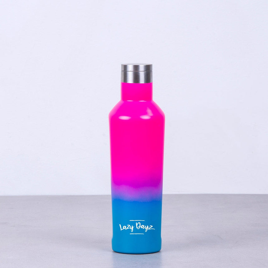 Lazy Dayz Spartan Drink Bottle 480ml - Pink Blue Ombre