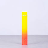 Lazy Dayz 300ml Slimline Insulated Drink Bottle - Yellow Peach Ombre