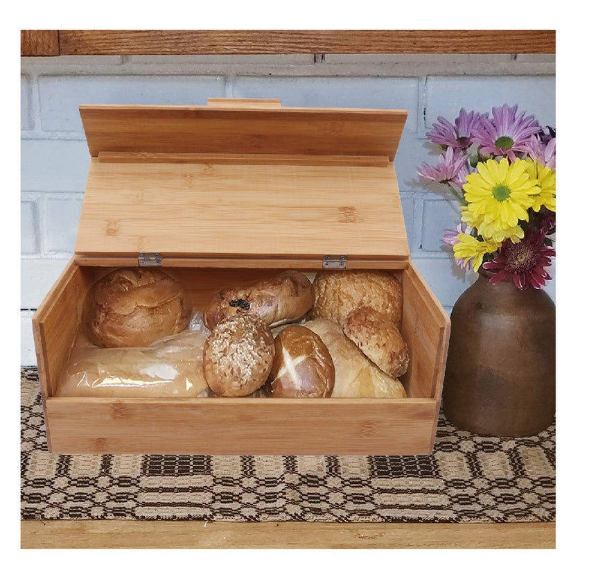 Bamboo Bread Storage Box